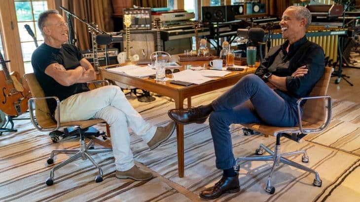 Barack Obama és Bruce Springsteen új podcastsorozatban beszélget (VIDEÓ)